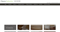 Desktop Screenshot of charterindustries.com